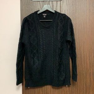 Black Knit Sweater